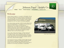 Tablet Screenshot of johnsonpaper.net